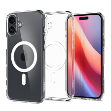 Apple Spigen Ultra Hybrid MagFit Apple iPhone 16 MagSafe kompatibilis tok, fehér ACS08205 tok és táska
