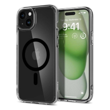 Apple Spigen Ultra Hybrid MagFit iPhone 16 MagSafe kompatibilis tok, fekete ACS08206 tok és táska