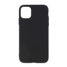 Apple Szilikon telefonvédő (matt) FEKETE [Apple iPhone 11 Pro] (5996457901906) tok és táska