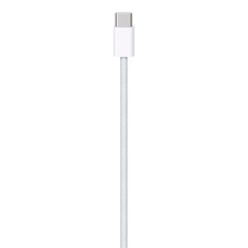 Apple usb-c woven charge cable 1m white mqkj3zm/a kábel és adapter