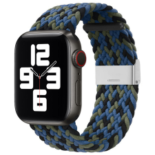 Apple Watch 38/ 40/ 41 mm Fabric szövet óraszíj kék okosóra kellék