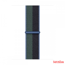 Apple Watch 41mm óraszíj,Fekete-zöld-kék okosóra kellék