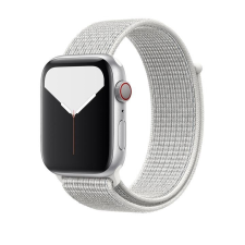 Apple Watch 42/ 44/ 45/ 49 mm nylon óraszíj szürke színű Alphajack okosóra kellék