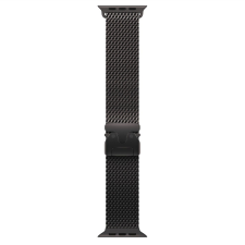 Apple Watch 49 mm milánói szíj, M - fekete titán (MXKG3ZM/A) okosóra kellék