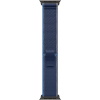 Apple Watch 49mm modrý Trailový tah - M/L - provedení z černého titanu