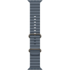 Apple Watch 49mm ocelově modrý Oceánský řemínek - provedení z přírodního titanu
