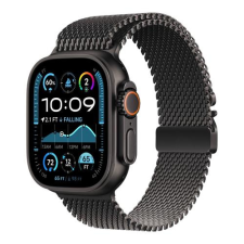 Apple Watch Csatos Milánói Szíj - Fekete, 38/40/41 mm okosóra kellék