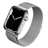  Apple Watch | Ezüst, fonott fém szíj | 42, 44, 45, 49mm | Milánói kollekció