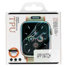 Apple Watch hydrogel képernyővédő fólia, TPU, 41mm okosóra kellék