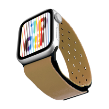  Apple Watch | Lycra, barna sport szíj | 38, 40, 41mm | Lisbon kollekció okosóra kellék
