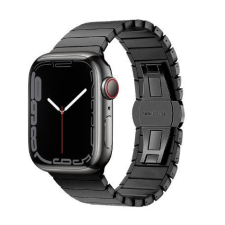  Apple Watch nagy láncszemes fém óraszíj /fekete/ 40/41 és 42mm okosóra kellék