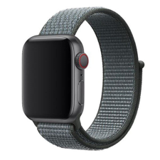 Apple Watch rugalmas szövet óraszíj /viharszürke/ 44/45/46/49 mm okosóra kellék