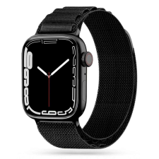 Apple Watch szíj (38/40/41mm) Alpesi szövet - fekete okosóra kellék
