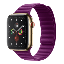 Apple Watch Szíj, Mágneses szövet pánt - lila okosóra kellék