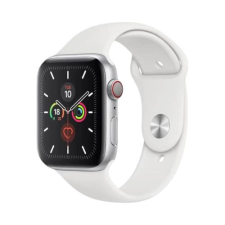 Apple Watch Szilikon Szíj - Fehér, 38/40/41 mm, S/M okosóra kellék