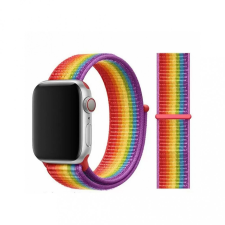 Apple Watch tépőzáras Szíj 38/ 40/ 41 mm, Szivárvány okosóra kellék