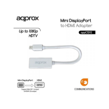 Approx APPC12V2 Mini Display Port -&gt; HDMI adapter kábel és adapter