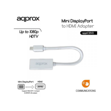 Approx APPC12V2 Mini Display Port -> HDMI adapter kábel és adapter