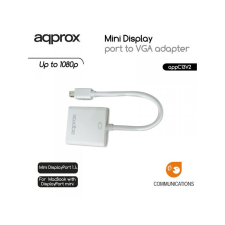 Approx APPC13V2 Mini Display Port -> VGA adapter (APPC13V2) kábel és adapter