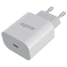 Approx APPUSBWALL30 USB-C Hálózati töltő - Fehér (5V / 3A / 20W) (APPUSBWALL30) mobiltelefon kellék