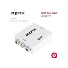 Approx Átalakító - RCA to HDMI adapter (1080p / 60Hz, 720p / 60Hz) (APPC41) kábel és adapter