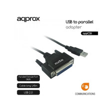 Approx kábel átalakító - usb2.0 to párhuzamos (paraller) port adapte appc26 kábel és adapter