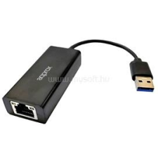 Approx Kábel átalakító - USB2.0 to RJ45 (10/100) Fekete (APPC07V3) kábel és adapter