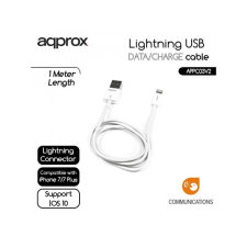 Approx Kábel - USB to Lightning (Apple, iPhone, iPad) kábel és adapter