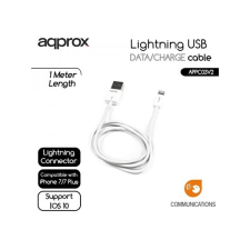 Approx USB-A - Lightning kábel 1m (APPC03V2) (APPC03V2) kábel és adapter