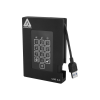 Apricorn Aegis Padlock Fortress A25-3PL256-S1000F - solid state drive - 1 TB - USB 3.0 (A25-3PL256-S1000F)