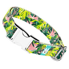 April&amp;June April&amp;June Cardigan Monstera Levelek rózsaszín nyakörv nyakörv, póráz, hám kutyáknak