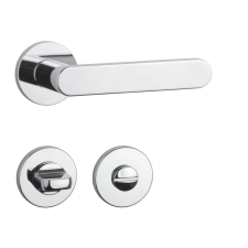 APRILE ALORA Körrozettás R SLIM 7MM LC - Fényes króm WC zár és alkatrészei