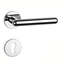 APRILE ASTERIA Körrozettás R SUPER SLIM 5MM LC - Fényes króm PZ zár és alkatrészei