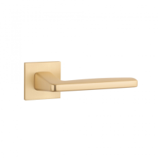 APRILE ERBA Négyzetrozettás Q SLIM 7MM GOLD SATIN - Szatén arany színű PZ zár és alkatrészei