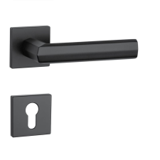  APRILE FRESIA Négyzetrozettás Q SLIM 7MM BK - Fekete PZ zár és alkatrészei