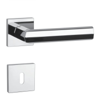 Aprile FRESIA Négyzetrozettás Q SLIM 7MM LC - Fényes króm BB zár és alkatrészei