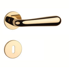 Aprile GARDENIA Körrozettás R SUPER SLIM 5MM LG - Fényes arany színű BB zár és alkatrészei