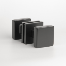 Aprile Gomb Kétoldalú APRILE MORA Q SLIM 7MM BLACK - Fekete zár és alkatrészei