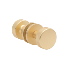 Aprile Gomb Kétoldalú APRILE TUJA R SLIM 7MM GOLD SATIN - Szatén arany színű zár és alkatrészei