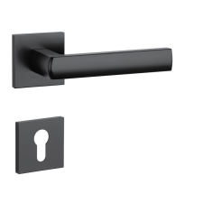 Aprile HOSTA Négyzetrozettás Q SLIM 7MM BLACK - Fekete PZ zár és alkatrészei