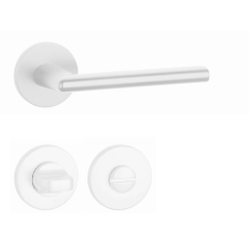 APRILE KALMIA Körrozettás R SLIM 7MM WHITE - Fehér WC zár és alkatrészei