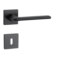 APRILE LILA Négyzetrozettás Q SLIM 7MM BK - Fekete BB zár és alkatrészei