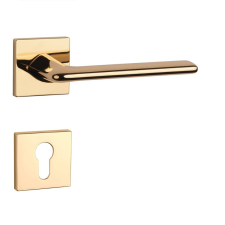 APRILE LILA Négyzetrozettás Q SLIM 7MM LG - Fényes arany színű PZ zár és alkatrészei