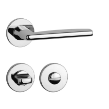 APRILE LUNA Körrozettás R SLIM 7MM CP - Fényes króm WC zár és alkatrészei