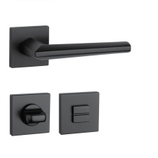 APRILE Négyzetrozettás Négyzetrozettás Q SLIM 7MM BK - Fekete WC zár és alkatrészei