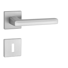 Aprile PEA Négyzetrozettás Q SLIM 7MM SC - Szatén króm BB zár és alkatrészei