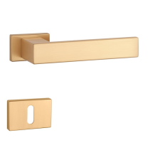 APRILE PINA Téglalaprozettás RT SLIM 7MM KG - Szatén arany színűBB zár és alkatrészei