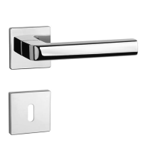 APRILE SALICE Négyzetrozettás Q SUPER SLIM 5MM LC - Fényes króm BB zár és alkatrészei
