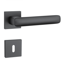 APRILE STELLA Négyzetrozettás Q SLIM 7MM BK - Fekete BB zár és alkatrészei