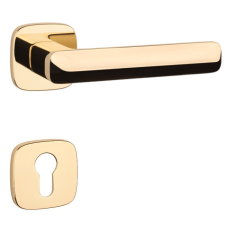 Aprile STELLA Négyzetrozettás QR SLIM 7MM LG - Fényes arany színű PZ zár és alkatrészei